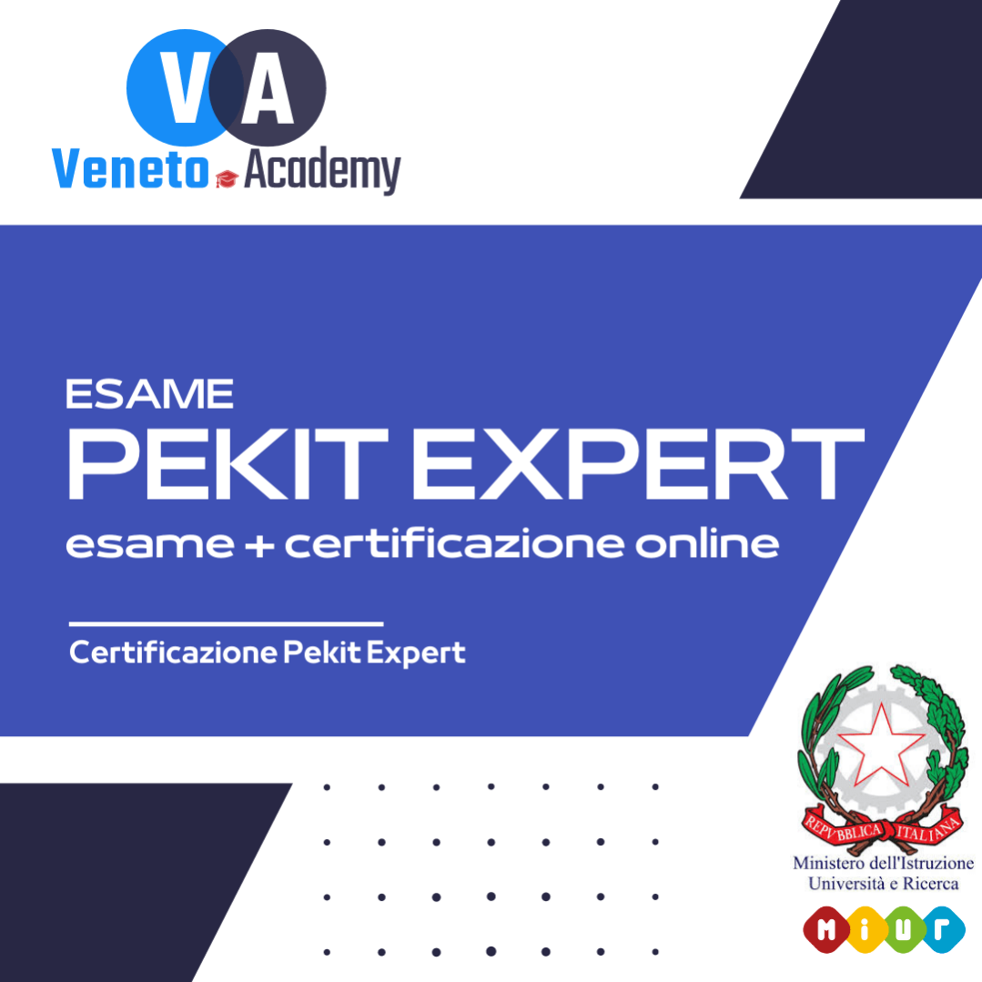 Certificazione Informatica - Pekit Expert - Esame Online - Veneto Academy