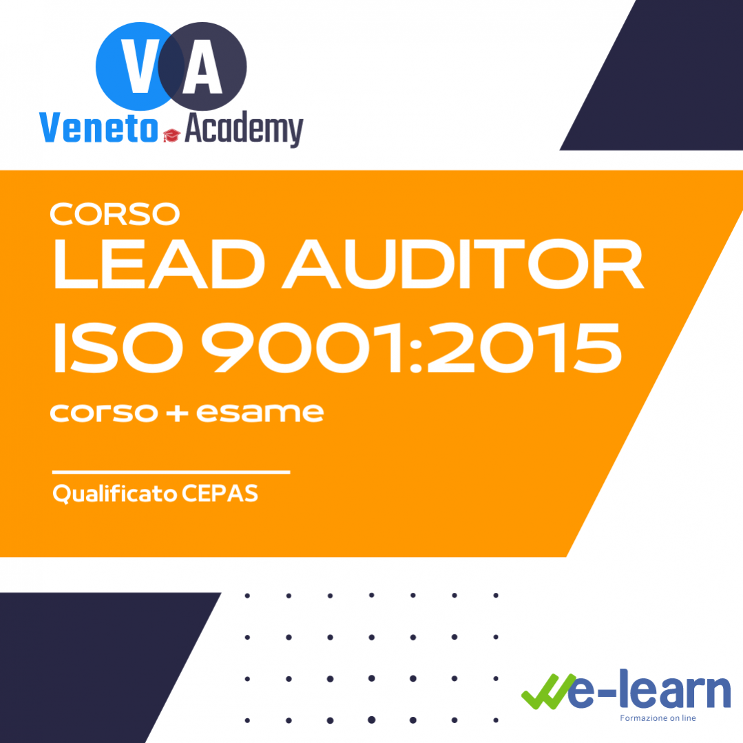 Corso Auditor ISO 9001 - Veneto Academy