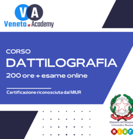 Dattilografia - Corso + Esame Online - Veneto Academy